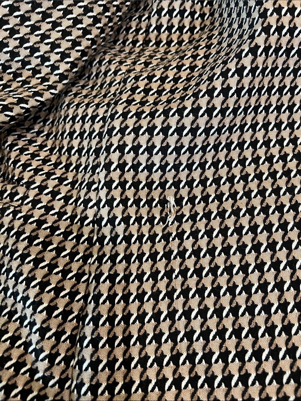 Sanctuary Carly Houndstooth Long Blazer Coat Jacket Medium - Picture 12 of 12
